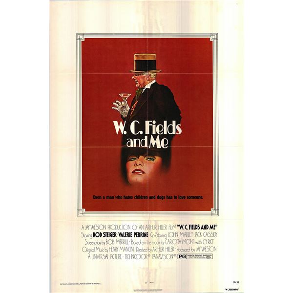 W. C. Fields and Me original 1976 vintage movie poster