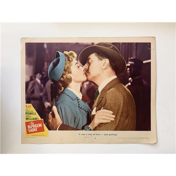 The Hoodlum Saint original 1946 vintage lobby card