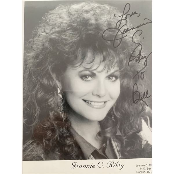 Jeannie Riley signed photo