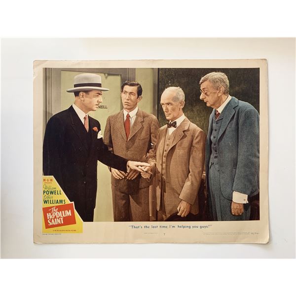 The Hoodlum Saint original 1946 vintage lobby card