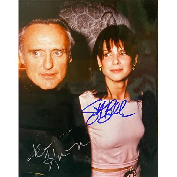 Speed Dennis Hopper and Sandra Bullock signed movie photo