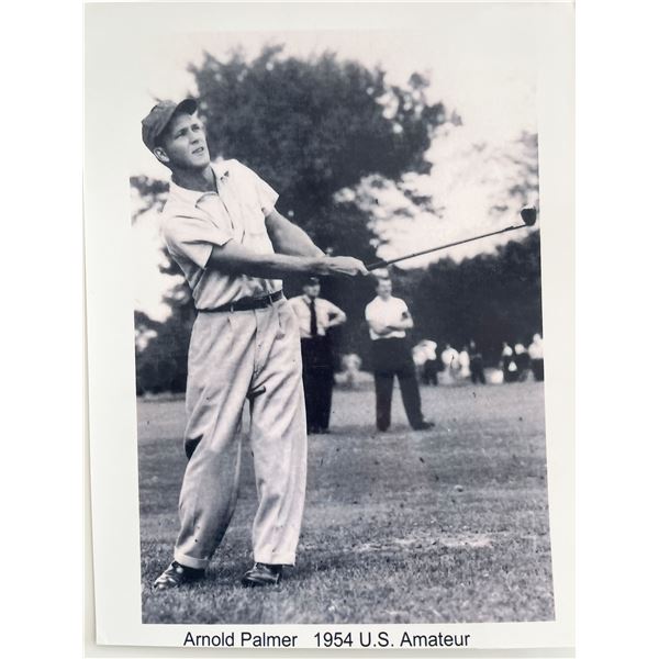 Arnold Palmer 1954 unsigned photo