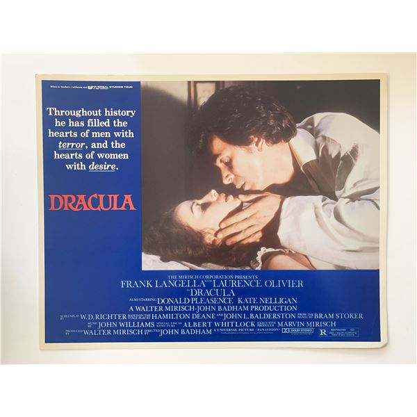 Dracula original 1979 vintage lobby card