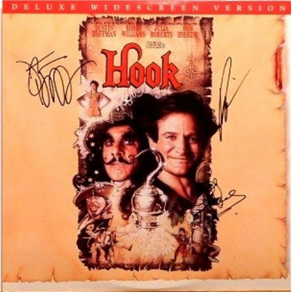 Hook signed LaserDisc
