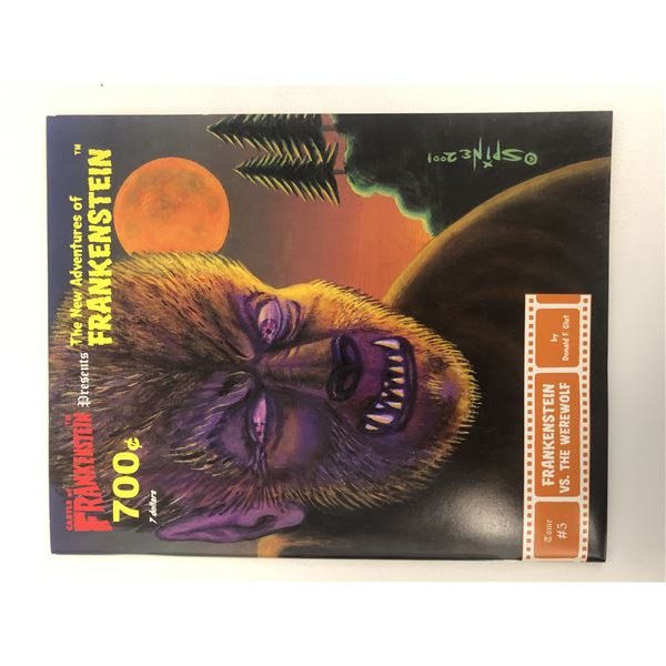 The New Adventures of Frankenstein Tome #5 Frankenstein VS. The Werewolf