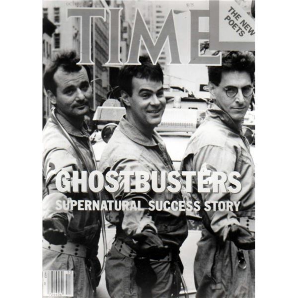 Ghostbusters Time Magazine movie prop print