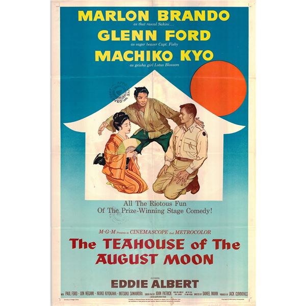 The Teahouse of the August Moon original 1956 vintage one sheet movie poster
