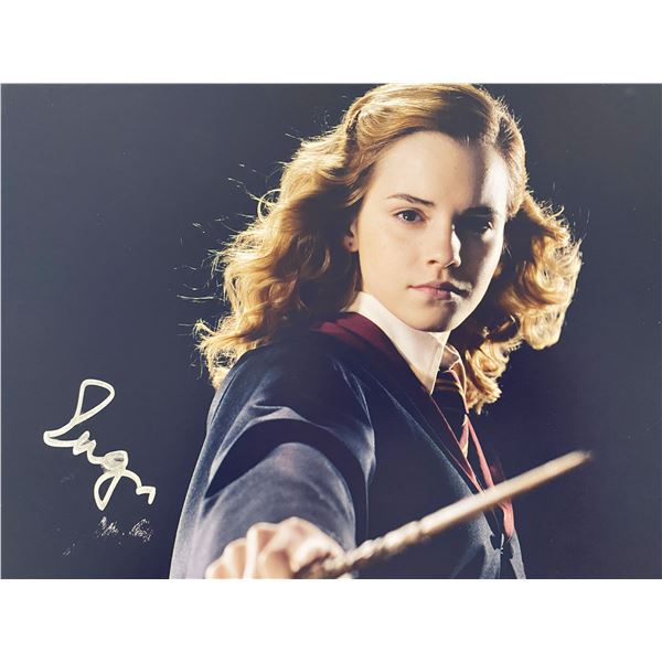 Harry Potter Emma Watson signed photo