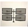 Image 1 : 2 New SD22 quad monitor desktop mount (new in box)