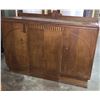 Image 1 : Carved oak Sideboard (Approximately 54in wide)