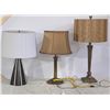 Image 1 : Three Assorted Table Lamps