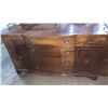 Image 2 : Mahogany Bow Front Dresser (Approximately 66in wide)