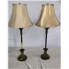 Image 1 : Pair of Candlestick Table Lamps