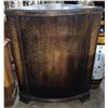 Image 1 : Mahogany Quarter Cabinet (Approximately 42in wide at the front)