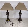 Image 1 : Pair of table lamps