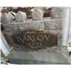 Image 2 : Movie Entrance Sign Karlov Hotel Styrofoam 77in. W x 66in. H