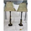 Image 1 : Pair of Candlestick Table Lamps
