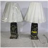 Image 1 : Pair of Porcelain Table Lamps