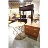 Image 2 : Two pce Nesting Table set and Teak End Table
