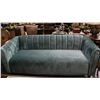 Image 1 : Green Sofa 74in W