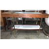 Image 1 : Serving Cart w/Warming Tray