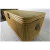 Image 2 : Wood & Bamboo Blanket Box