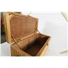 Image 3 : Wood & Bamboo Blanket Box