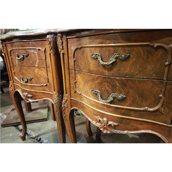 Pair of Antique Nightstands