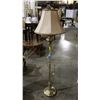 Image 1 : Solid Glass Brass Floor Lamp