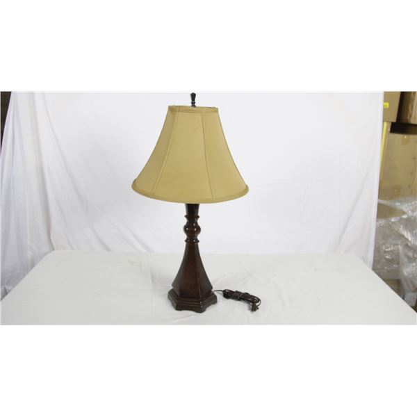 Heavy Piller Style Table Lamp