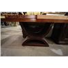 Image 1 : Tiger Walnut Style Hall Table 54in. W x 27in. Depth