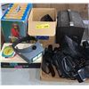 Image 1 : Misc. Lot of Retro Electronics - Light Projector, Movie Projector, Camera, Etc...