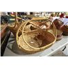 Image 2 : Misc Lot of Approx. 15 Pce Wicker, Baskets, Hats, Etc...