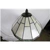 Image 3 : Leaded Glass Shade Floor Lamp