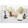 Image 1 : Six Assorted Table Lamps