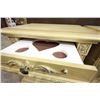 Image 3 : Pair of Leached Oak Nightstands