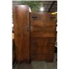 Image 1 : Mens Dressing Chest w/Side Wardrobe Cedar Lined