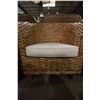 Image 2 : Wicker Barrel Outdoor Chair