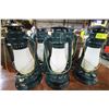 Image 2 : Set of 6 Battery Operated Lanterns