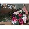 Image 2 : Four boxes of assorted Artificial Flower etc.