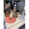 Image 2 : Shelf of Mable tray, Flask etc