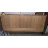 Image 1 : New solid acacia wood king size headboard, 71"w x 41"h
