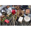 Image 2 : Lot of Porcelain & Glassware on Table