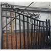 Image 2 : Pair of Heavy Metal Gate (Each 79in. W x 94in. H)