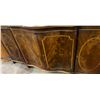 Image 2 : Inlaid Walnut Curved Front Sideboard 73in. W