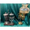 Image 1 : Antique Glass Lantern & Coffee Still