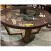 Image 2 : Glass Top Coffee Table 36in. Round