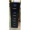 Image 1 : 4 Drawer metal filing cabinet