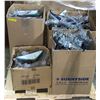 Image 2 : 4 large boxes of clothes hangers, mostly crystal plastic