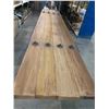 Image 2 : Rustic Plank Harvest Table 120" W x 24" D x 37" H Wood is 2" Thick Planks